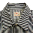 Load image into Gallery viewer, Sugar Cane Hickory Stripe Work Shirt Men's Casual Long Sleeve Button Up Shirt SC27853 Black