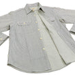 Load image into Gallery viewer, Sugar Cane Hickory Stripe Work Shirt Men's Casual Long Sleeve Button Up Shirt SC27853 Off-White