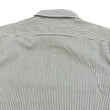 Load image into Gallery viewer, Sugar Cane Hickory Stripe Work Shirt Men's Casual Long Sleeve Button Up Shirt SC27853 Off-White