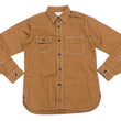 Load image into Gallery viewer, Sugar Cane Shirt Men's Brown Color Wabash Stripe Long Sleeve Work Shirt SC28516