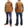 Load image into Gallery viewer, Sugar Cane Shirt Men's Brown Color Wabash Stripe Long Sleeve Work Shirt SC28516