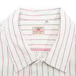 Load image into Gallery viewer, Sugar Cane Shirt Men's Vertical Striped Long Sleeve Button Up Shirt Coke Stripe Work Shirt SC28652 105 Off-White