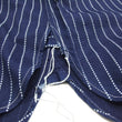 Load image into Gallery viewer, Sugar Cane Men's Indigo Wabash Stripe Work Shirt Short Sleeve Button Up Shirt SC36267A