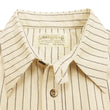Load image into Gallery viewer, Sugar Cane Men's Ecru Colour Wabash Stripe Work Shirt Short Sleeve Button Up Shirt SC37275