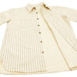 Load image into Gallery viewer, Sugar Cane Men's Ecru Colour Wabash Stripe Work Shirt Short Sleeve Button Up Shirt SC37275