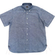 Load image into Gallery viewer, Sugar Cane Plain Chambray Shirt Men's Relaxed Fit Button-Down Collar Short Sleeve Casual Shirt SC38903 421 Blue One-Wash