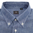 Load image into Gallery viewer, Sugar Cane Plain Chambray Shirt Men's Relaxed Fit Button-Down Collar Short Sleeve Casual Shirt SC38903 421 Blue One-Wash