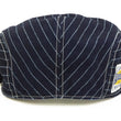 Load image into Gallery viewer, Pherrow's Men's Casual Vintage Style Wabash Stripe Flat Cap Made in Japan SHC1-W Indigo