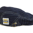 Load image into Gallery viewer, Pherrow's Men's Casual Vintage Style Wabash Stripe Flat Cap Made in Japan SHC1-W Indigo