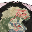 Load image into Gallery viewer, Hanatabi Gakudan Men's Japanese Souvenir Jacket Japanese Lion Dance Sukajan Script SJ-601