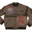 Load image into Gallery viewer, Hanatabi Gakudan Men's Japanese Souvenir Jacket Japanese Fireworks Sukajan Script SKJ-142