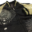 Load image into Gallery viewer, Hanatabi Gakudan Men's Japanese Souvenir Jacket Japanese Fireworks Sukajan Script SKJ-142