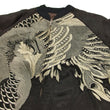 Load image into Gallery viewer, Hanatabi Gakudan Men's Japanese Souvenir Jacket Japanese Phoenix Sukajan Script SKJ-71R