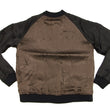Load image into Gallery viewer, Hanatabi Gakudan Men's Japanese Souvenir Jacket Japanese Phoenix Sukajan Script SKJ-71R