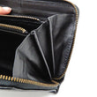 Load image into Gallery viewer, Script Hanatabi Gakudan Men's Casual Embroidered Leather Long Wallet SLWL-502 Black