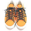 Load image into Gallery viewer, Samurai Jeans Men's Canvas Sneakers with Iron Cross Lace Up Low-Top SM92LOW19-3 Orange