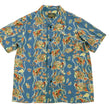 Load image into Gallery viewer, Studio D'artisan Men's Hawaiian Shirt Angelfish Rayon Short Sleeve Aloha shirt SP-050 Blue
