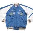 Load image into Gallery viewer, Hanatabi Gakudan Men's Japanese Souvenir Jacket Japan Map Sukajan Script SRSJ-001