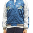 Load image into Gallery viewer, Hanatabi Gakudan Men's Japanese Souvenir Jacket Japan Map Sukajan Script SRSJ-001