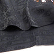 Load image into Gallery viewer, Hanatabi Gakudan Men's S/S Jacquard Shirt with Japanese Art Embroidery SS-001 Black