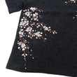 Load image into Gallery viewer, Hanatabi Gakudan Men's S/S Jacquard Shirt with Japanese Art Embroidery SS-001 Black