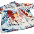 Load image into Gallery viewer, Sun Surf Men's Hawaiian Shirt Musa-Shiya Eagle Short Sleeve Aloha Shirt SS38415 Blue