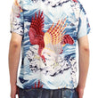 Load image into Gallery viewer, Sun Surf Men's Hawaiian Shirt Musa-Shiya Eagle Short Sleeve Aloha Shirt SS38415 Blue