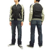 Load image into Gallery viewer, Hanatabi Gakudan Men's Japanese Souvenir Jacket Oiran Japanese Art Sukajan Script SSJ-000