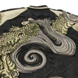 Load image into Gallery viewer, Hanatabi Gakudan Men's Japanese Souvenir Jacket Japanese Dragon Sukajan Script SSJ-001