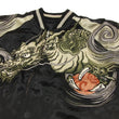Load image into Gallery viewer, Hanatabi Gakudan Men's Japanese Souvenir Jacket Japanese Dragon Sukajan Script SSJ-001