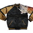 Load image into Gallery viewer, Hanatabi Gakudan Men's Japanese Souvenir Jacket Japanese Phoenixn Sukajan Script SSJ-004