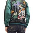 Load image into Gallery viewer, Hanatabi Gakudan Men's Japanese Souvenir Jacket Maiko Sukajan Script SSJ-007