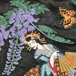 Load image into Gallery viewer, Hanatabi Gakudan Men's Japanese Souvenir Jacket Maiko Sukajan Script SSJ-007
