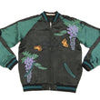 Load image into Gallery viewer, Hanatabi Gakudan Men's Japanese Souvenir Jacket Maiko Sukajan Script SSJ-007