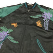 Load image into Gallery viewer, Hanatabi Gakudan Men's Japanese Souvenir Jacket Maiko Sukajan Script SSJ-007