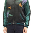 Load image into Gallery viewer, Hanatabi Gakudan Men's Japanese Souvenir Jacket Maiko Sukajan Script SSJ-007