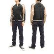 Load image into Gallery viewer, Hanatabi Gakudan Men's Japanese Souvenir Jacket Maiko Sukajan Script SSJ-007