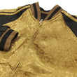 Load image into Gallery viewer, Hanatabi Gakudan Men's Japanese Souvenir Jacket Japanese Owl Sukajan Script SSJ-009