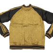 Load image into Gallery viewer, Hanatabi Gakudan Men's Japanese Souvenir Jacket Japanese Owl Sukajan Script SSJ-009