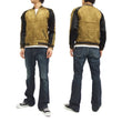 Load image into Gallery viewer, Hanatabi Gakudan Men's Japanese Souvenir Jacket Japanese Owl Sukajan Script SSJ-009