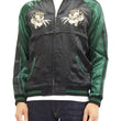 Load image into Gallery viewer, Hanatabi Gakudan Men's Japanese Souvenir Jacket Japanese Tiger Sukajan Script SSJ-010