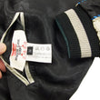 Load image into Gallery viewer, Hanatabi Gakudan Men's Japanese Souvenir Jacket Japanese Whale Art Sukajan Script SSJ-015