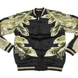 Load image into Gallery viewer, Hanatabi Gakudan Men's Japanese Souvenir Jacket Japanese Phoenix Sukajan Script SSJ-016