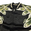 Load image into Gallery viewer, Hanatabi Gakudan Men's Japanese Souvenir Jacket Japanese Phoenix Sukajan Script SSJ-016