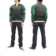 Load image into Gallery viewer, Hanatabi Gakudan Men's Japanese Souvenir Jacket Japanese Dragon Sukajan Script SSJ-017