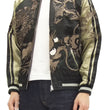 Load image into Gallery viewer, Hanatabi Gakudan Men's Japanese Souvenir Jacket Dragon Japanese Art Sukajan Script SSJ-019