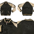 Load image into Gallery viewer, Hanatabi Gakudan Men's Japanese Souvenir Jacket Japanese Butterfly Sukajan Script SSJ-021