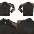Load image into Gallery viewer, Hanatabi Gakudan Men's Japanese Souvenir Jacket Japanese Owl Sukajan Script SSJ-023