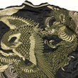 Load image into Gallery viewer, Hanatabi Gakudan Men's Japanese Souvenir Jacket Japanese Phoenix and dragon Sukajan Script SSJ-024