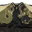 Load image into Gallery viewer, Hanatabi Gakudan Men's Japanese Souvenir Jacket Japanese Phoenix and dragon Sukajan Script SSJ-024